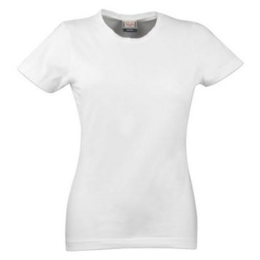 Printer Stretch tee ladies