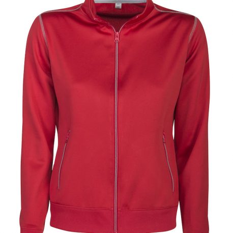 Printer Duathlon Lady Sweatshirt Jacket rood