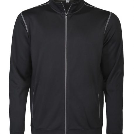 Printer Duathlon Sweatshirt Jacket zwart