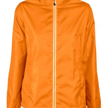 Printer Fastplant Lady Windbreaker oranje