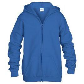 Gildan Heavy Blend® classic Fit Youth Full Zip Hooded Sweatshirt