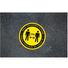 outdoor vloersticker