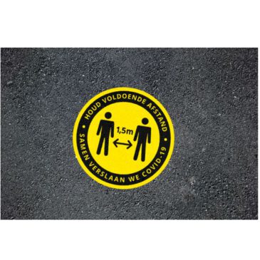 outdoor vloersticker