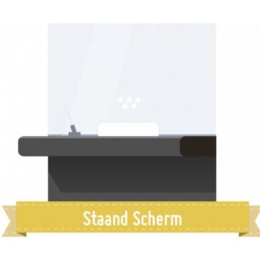 baliescherm staand