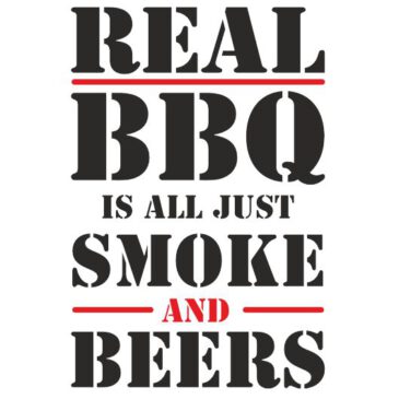 T-shirt Real BBQ