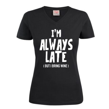 dames always late zwart