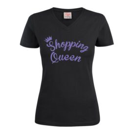 T-shirt Shopping Queen