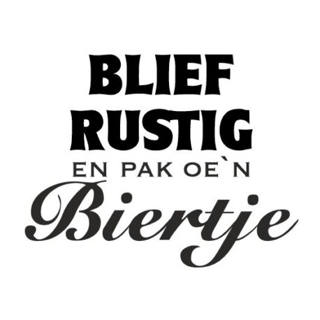 pak oen biertje artw