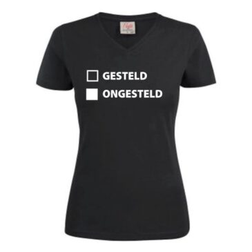 T-shirt ongesteld