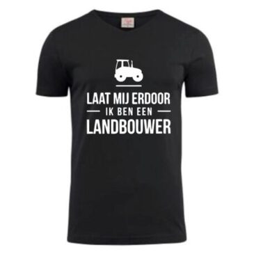 T-shirt ik ben landbouwer