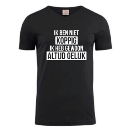 heren niet koppig