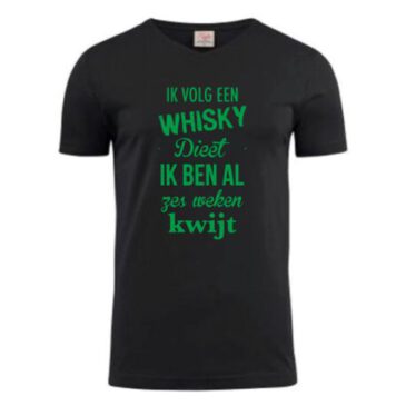 T-shirt Whisky dieet