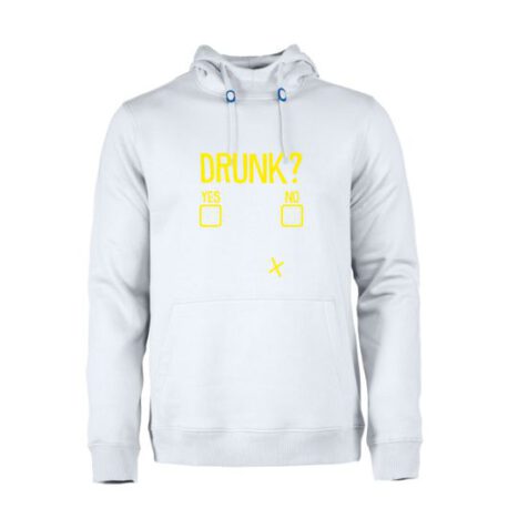 heren hoodie drunk