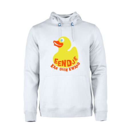 heren hoodie eendje kan geen kwaad