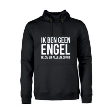 heren hoodie ik ben geen engel