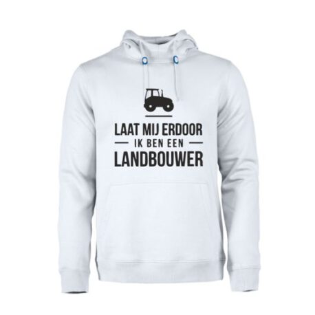 heren hoodie landbouwer