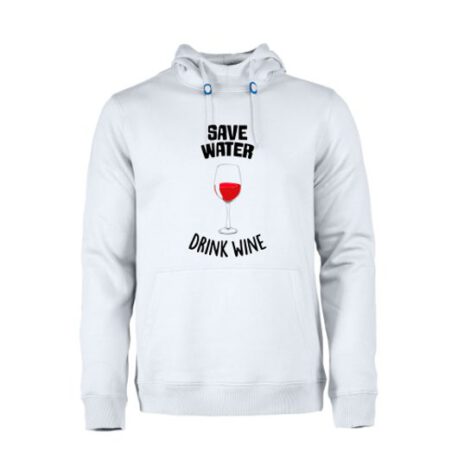 heren hoodie save water