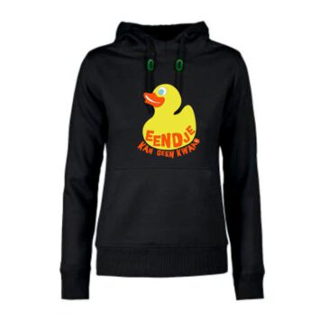 dames hoodie Eendje kan geen kwaad