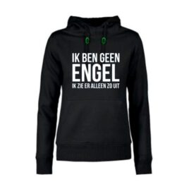 dames hoodie Ik ben geen Engel