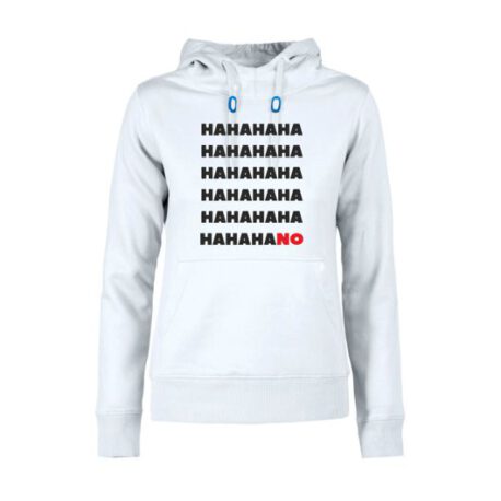 hoodie dames hahano wit