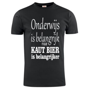 T-shirt onderwijs is belangrijk