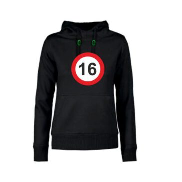 Dames hoodie 16 jaar