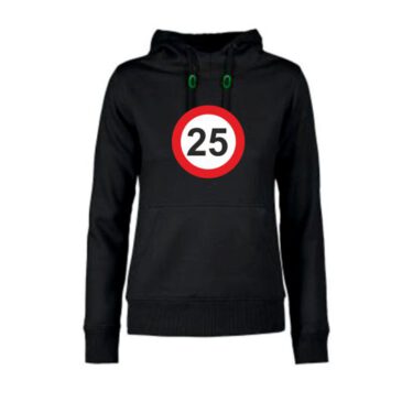 Dames hoodie 25 jaar