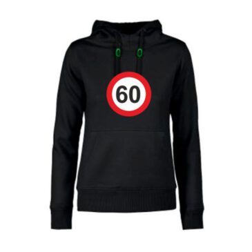 Dames hoodie 60 jaar