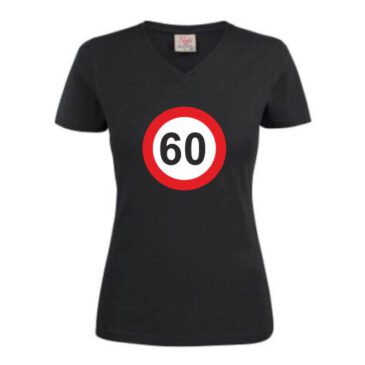 Dames T-Shirt 60 jaar