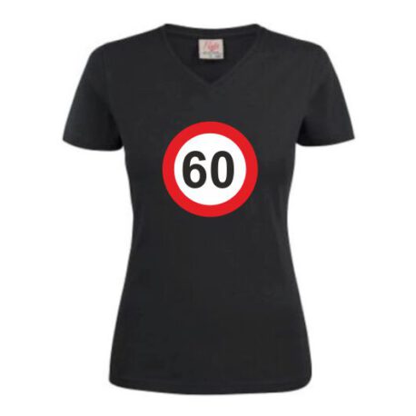 dames shirt 60 zwart