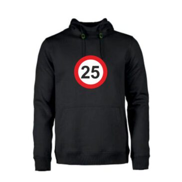 Heren hoodie 25 jaar