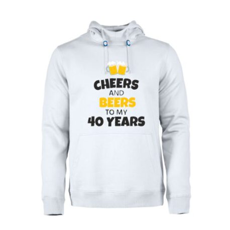 heren hoodie 40 bier