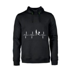 heren hoodie heart beat BBQ