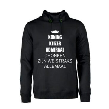 heren hoodie Koning keizer Admiraal