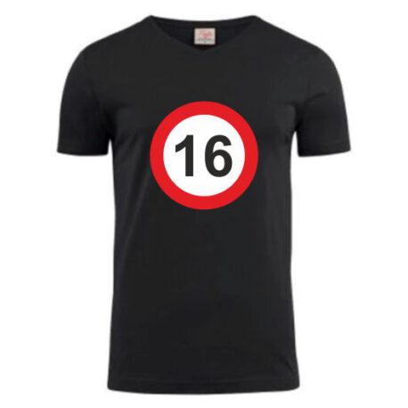 heren shirt 16 zwart