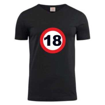 T-Shirt 18 jaar