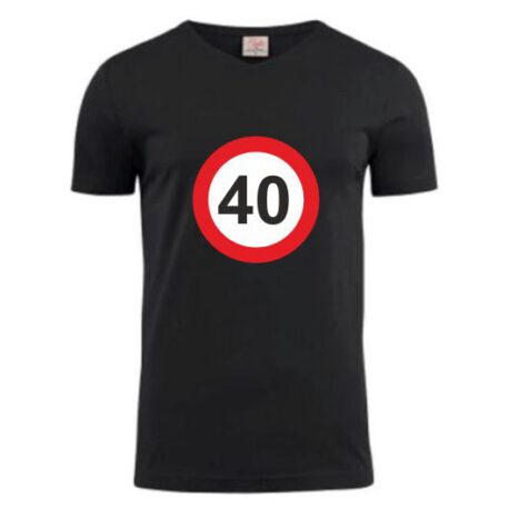 heren shirt 40 zwart