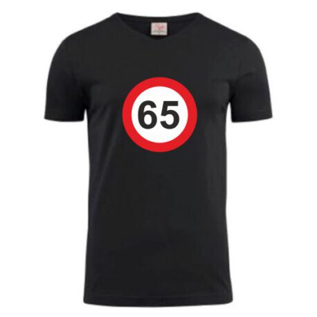 heren shirt 65 zwart