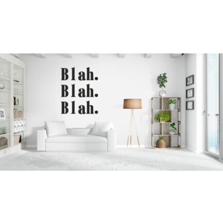 blah blah blah woonkamer