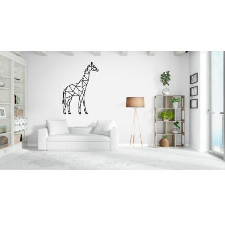 giraffe op muur