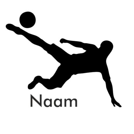 voetballer met naammm