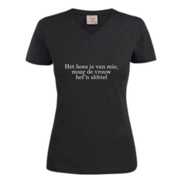 T-shirt dames Het hoes is van mie