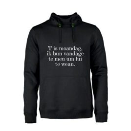 Heren Hoodie ’t is moandag