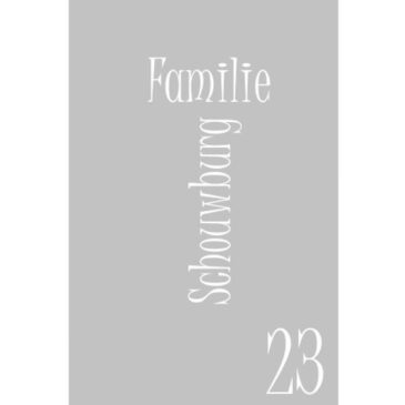 Raamfolie Fam