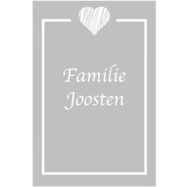 Raamfolie Familie