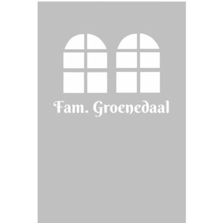 sticker fam groenedaal