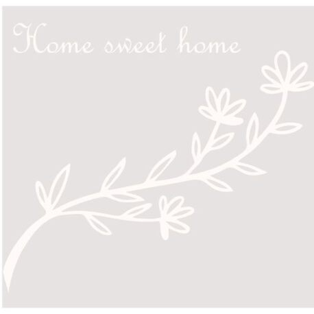 sticker raam home sweet homme afb