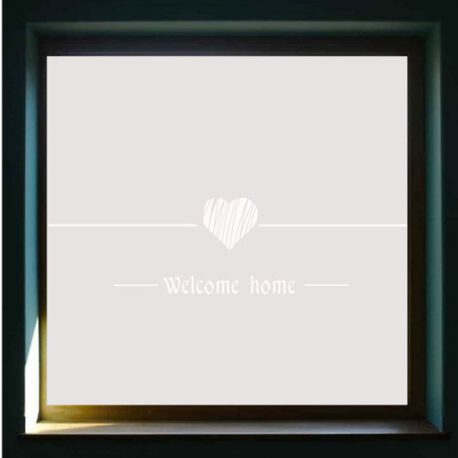 sticker welcome home
