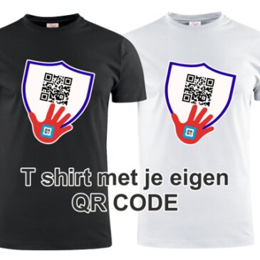 T- shirt met QR Code