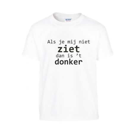 als je me niet ziet wit